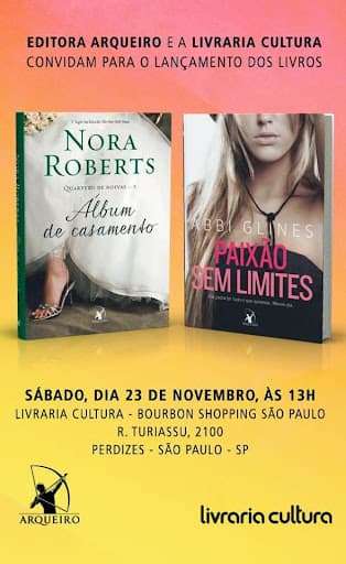 Nora Roberts e Arqueiro - Encontro dia 23